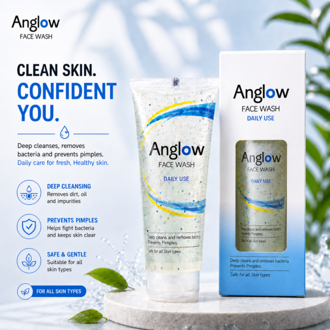 01 Anglow Face Wash 01 Anglow Face Wash