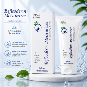 Refsoderm Moisturizing Lotion | Therapeutic Hydration for Dry & Sensitive Skin - 200ml