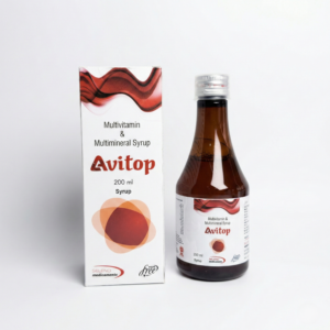 Avitop Multivitamin & Multimineral Syrup | Daily Health & Immunity Support - 200ml